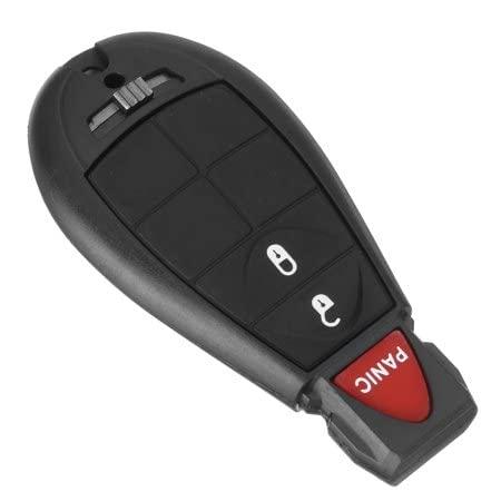 Premium Car Keyless entry remote Shell Case for Grand Caravan Journey Durango Ram Town and Country M3N5WY783X IYZ-C01C (3 button Shell Case)