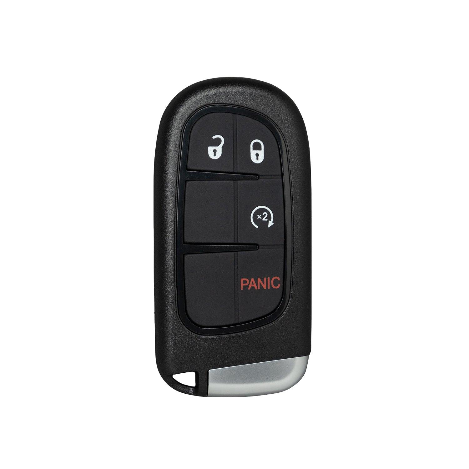 Smart Keyless Entry Fob for Jeep Cherokee 2014 2015 2016 2017 2018 2019 2020 2021 GQ4-54T (4 Button)