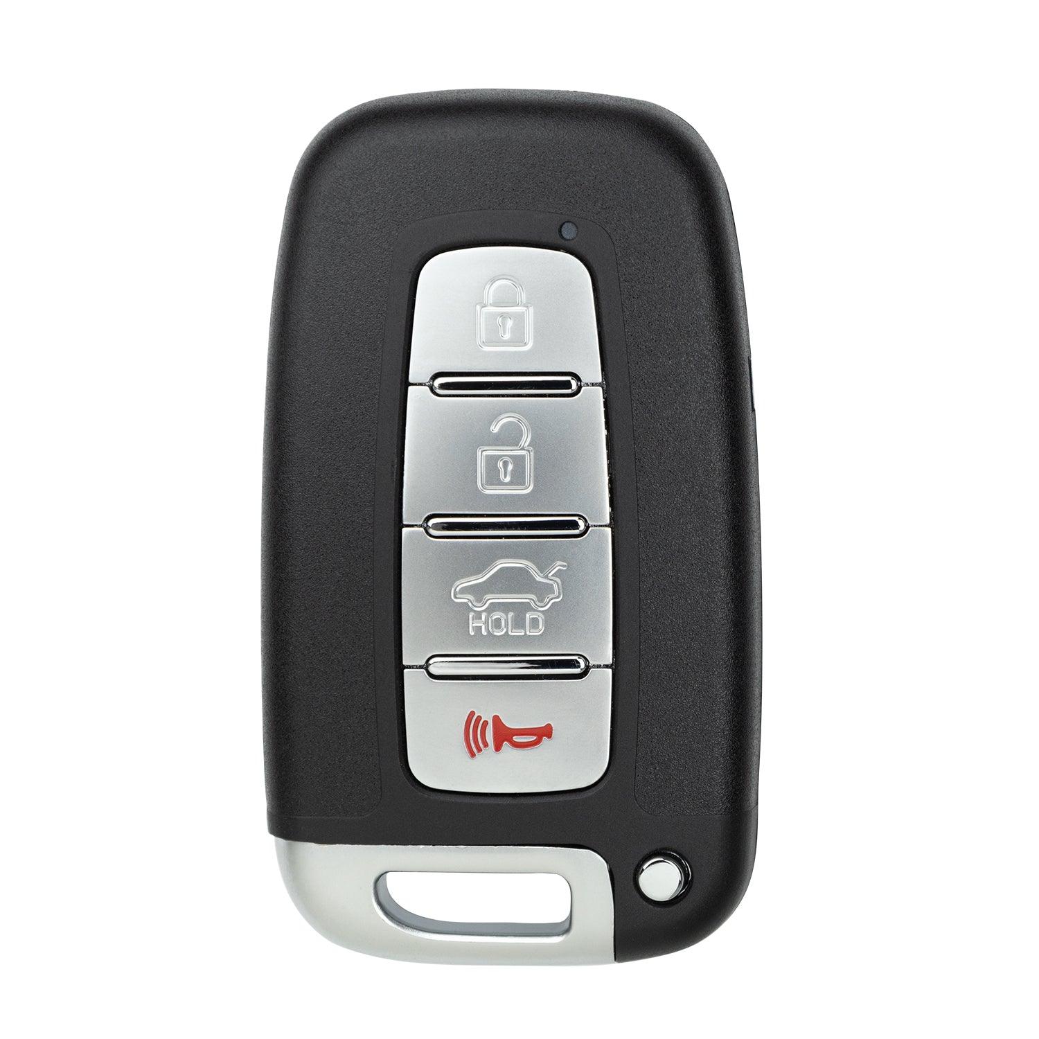 4 Button Proximity Smart Key Fob for Azera Genesis Sonata Forte Optima Rio SY5HMFNA04 (Complete Unit)