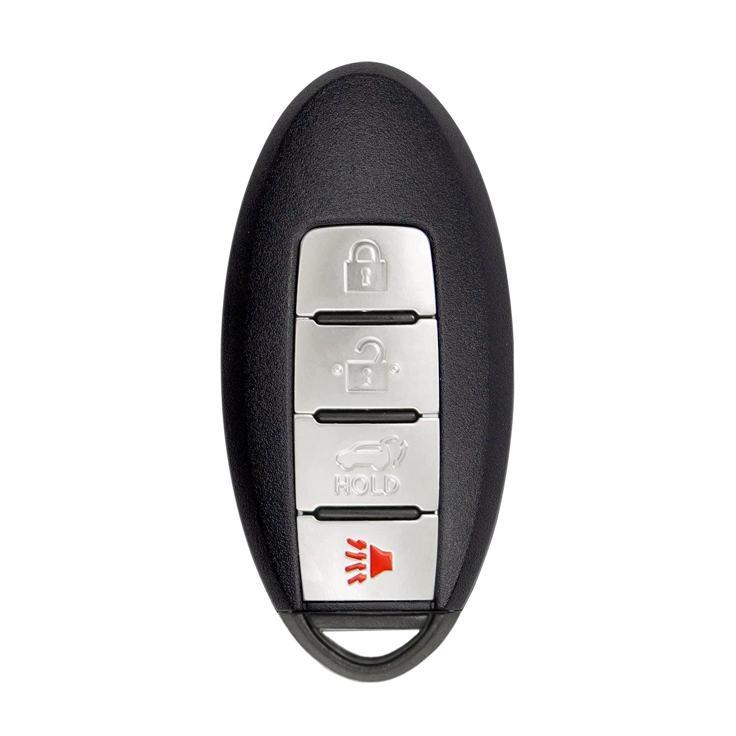 4 Button Proximity Smart Key Fob for Nissan Rogue 2014 2015 2016 2017 2018 S180144106 KR5S180144106 (433 MHz)