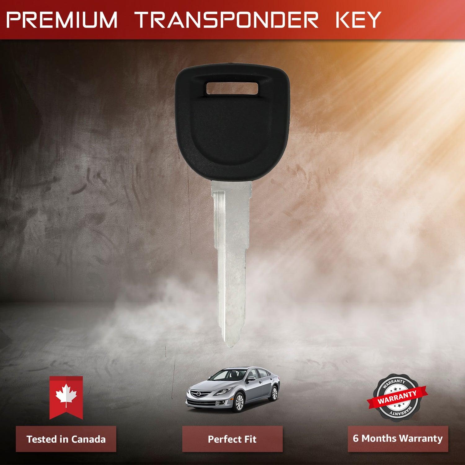 Transponder Car Chip Key for Mazda 2 3 5 6 CX7 CX9 RX8 with 4D63 80-BIT MAZ24RT17 MAZ24R-PT (2)