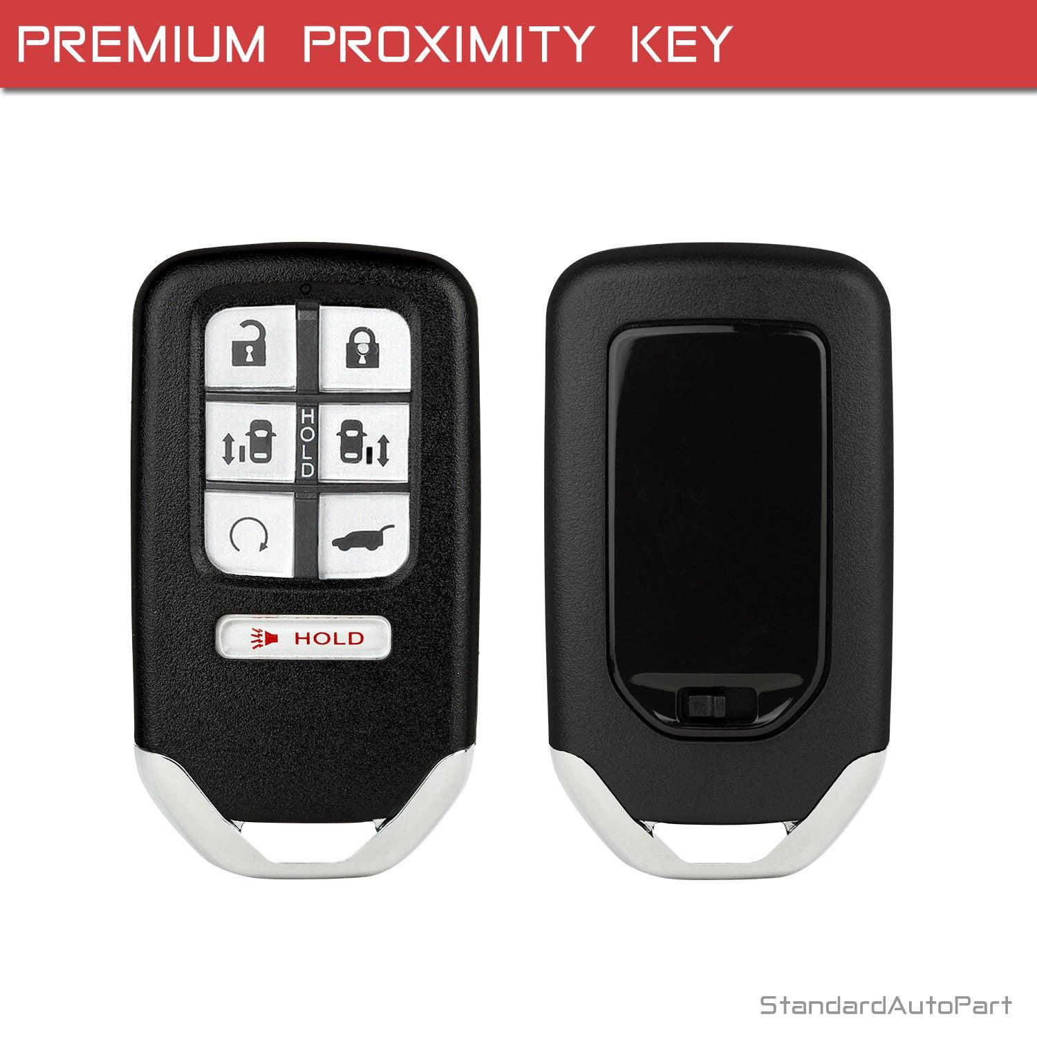 7 Button Proximity Remote Smart Key for Honda Odyssey 2021 2022 KR5T4X 72147-THR-A51 (Complete Unit)