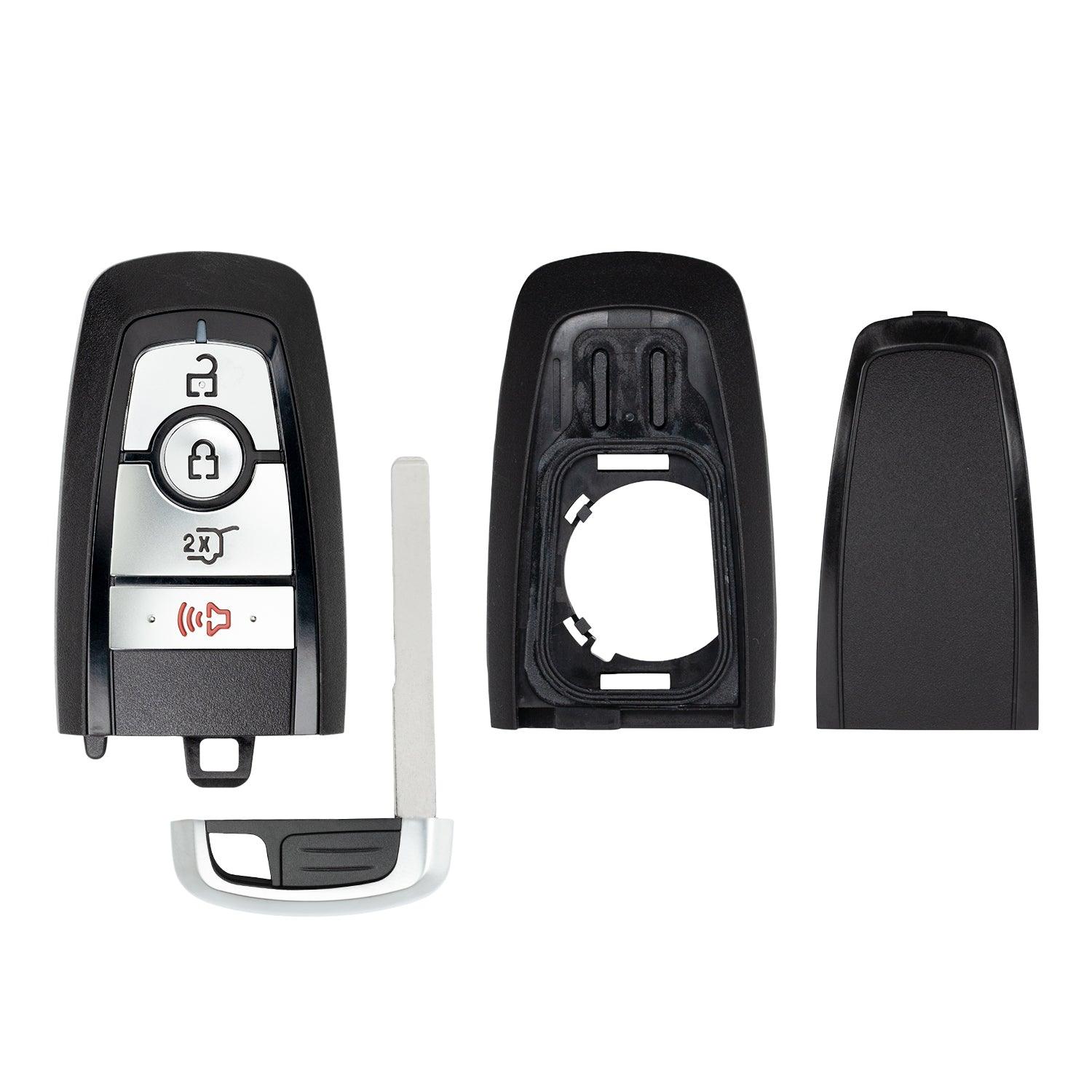 Smart Remote Keyless Entry Key for Ford Expedition Explorer Escape Mustang Bronco Maverik M3N-A2C931423 (Shell Case)